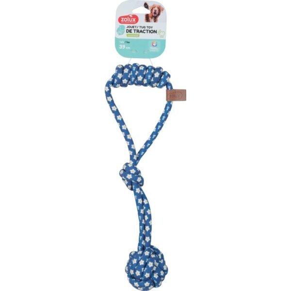 CORDE BLUE FLOWER TRACTION 39CM