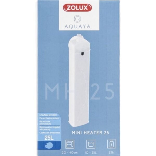 MINI CHAUFFAGE 25L BLANC AQYA - ZOLUX