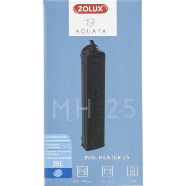 MINI CHAUFFAGE 25L NOIR AQYA - ZOLUX