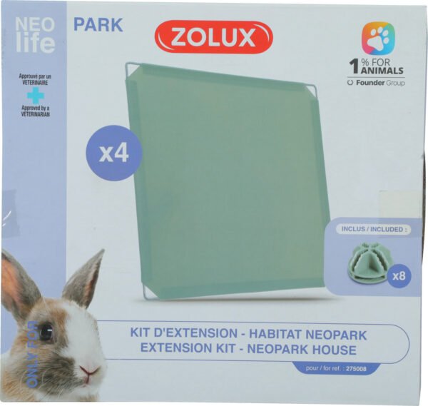 KIT DE 4 PLAQUES EXTENSION