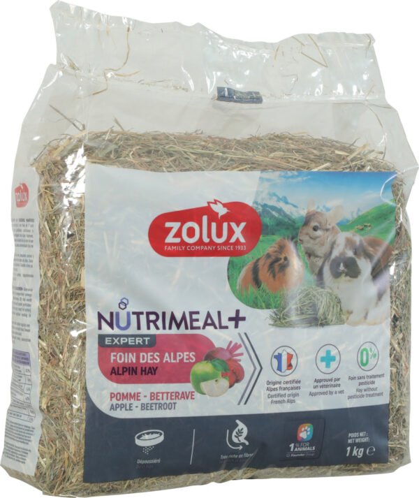 FOIN ALPAGES POMME BETTRAVE 1KG