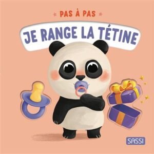 BOARD BOOK PAS A PAS JE RANGE MA TETINE