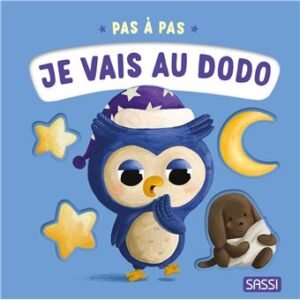 BOARD BOOK PAS A PAS JE VAIS AU DODO