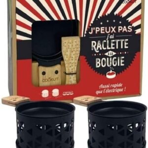RACLETTE A LA BOUGIE POUR 2 COOKUT TERRE