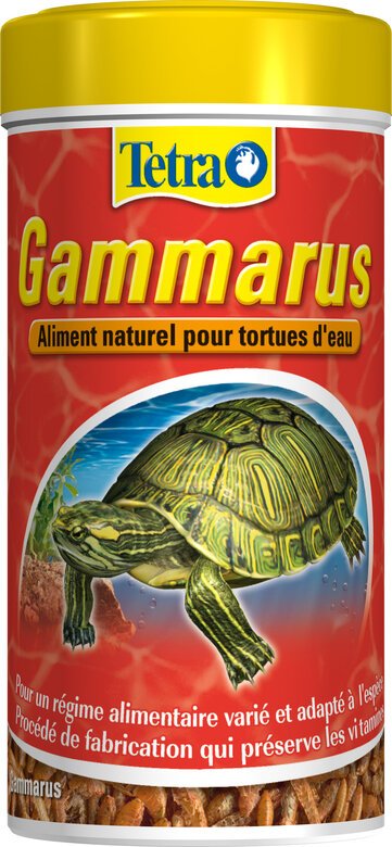 tetrafauna gammarus 250ml nourriture tortue crevettes sechees