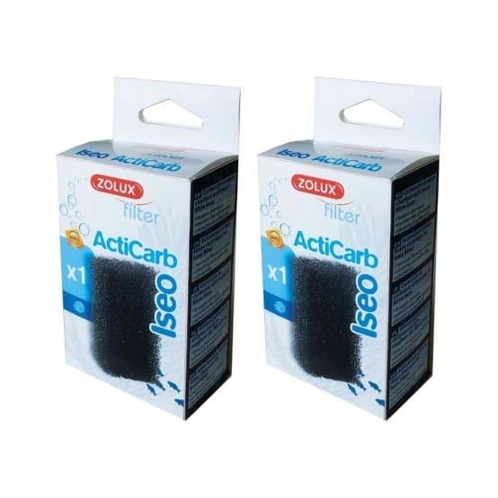 charbon actif aqya classic 80 x4 zolux filtration aquarium