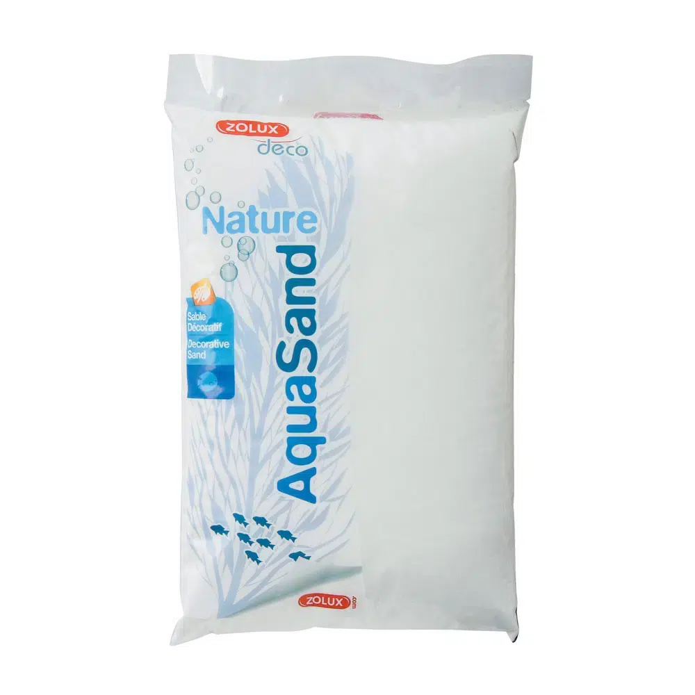 quartz cristobalite iceberg 4kg zolux gravier aquarium blanc