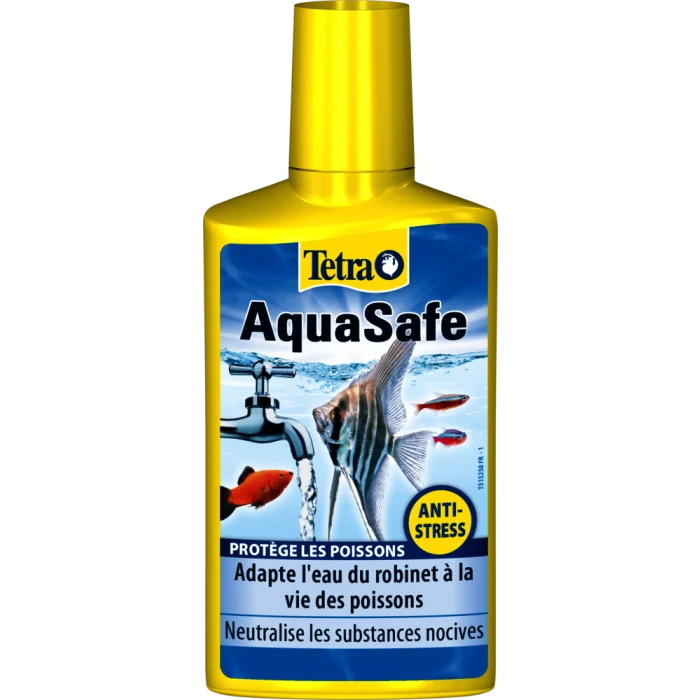 tetra aquasafe 100 ml poissons rouges conditionneur eau aquarium