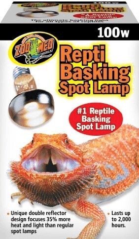 lampe chauffante repti basking 100w terrarium reptile