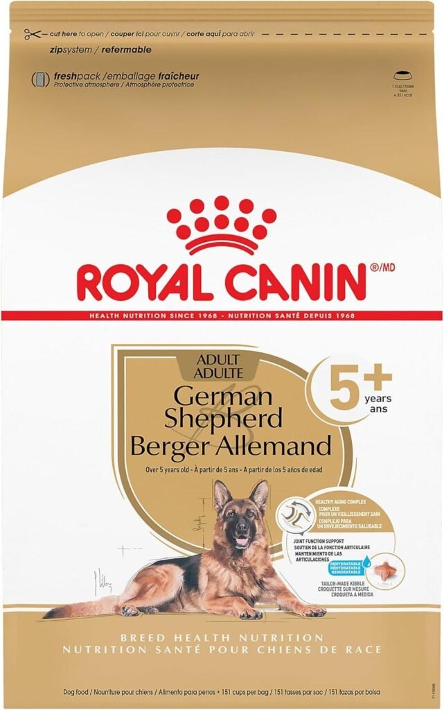 royal canin german shepherd +5 ans 12kg croquettes berger allemand senior
