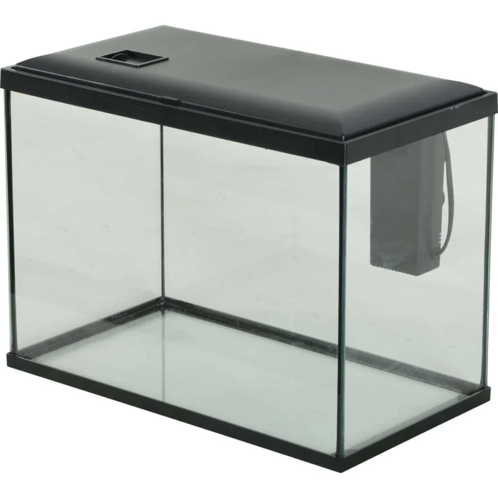 aquarium zolux aqua initio 40 noir kit debutant compact poisson