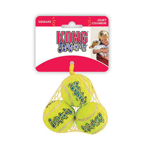 KONG TENNIS BALL SMALL X3