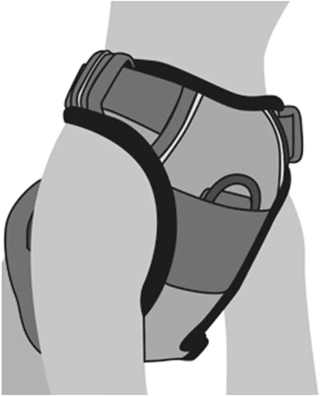 HARNAIS BALOU NOIR XS 30-45CM 15MM – Image 3