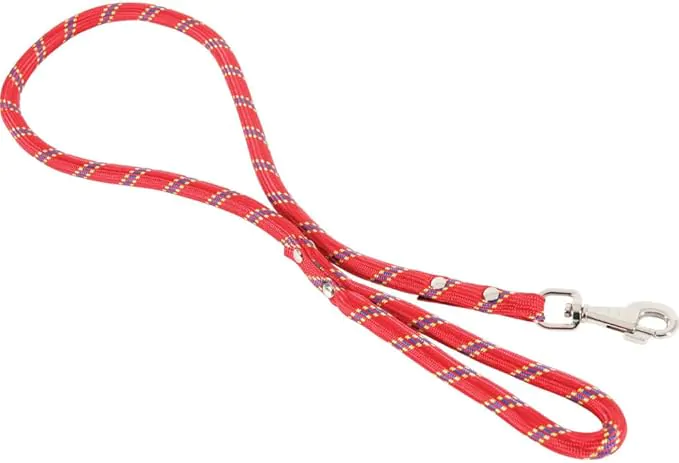 LAISSE NYLON CORDE 13MM / 6M ROUGE ZOLUX – Image 2