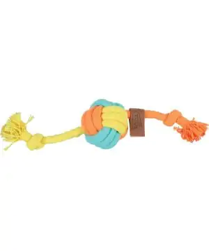 CORDE TWIST BALLE NOEUD 29CM - ZOLUX