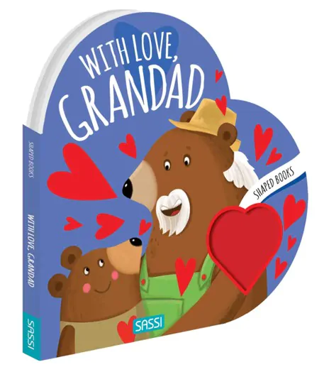 SHAPED BOARD BOOK L'AMOUR D'UN G. PERE