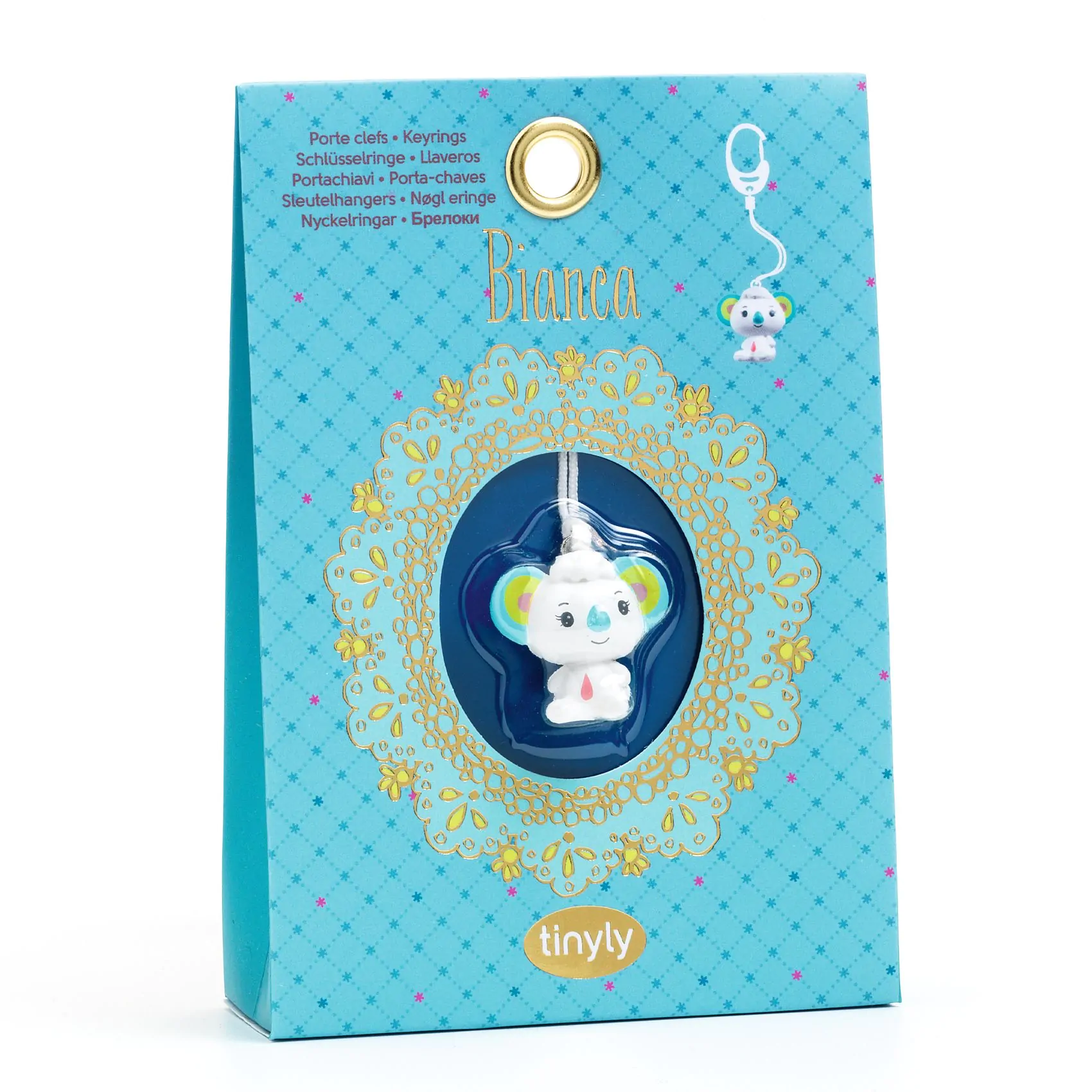 TINYLY BIJOUX PORTE CLE BIANCA