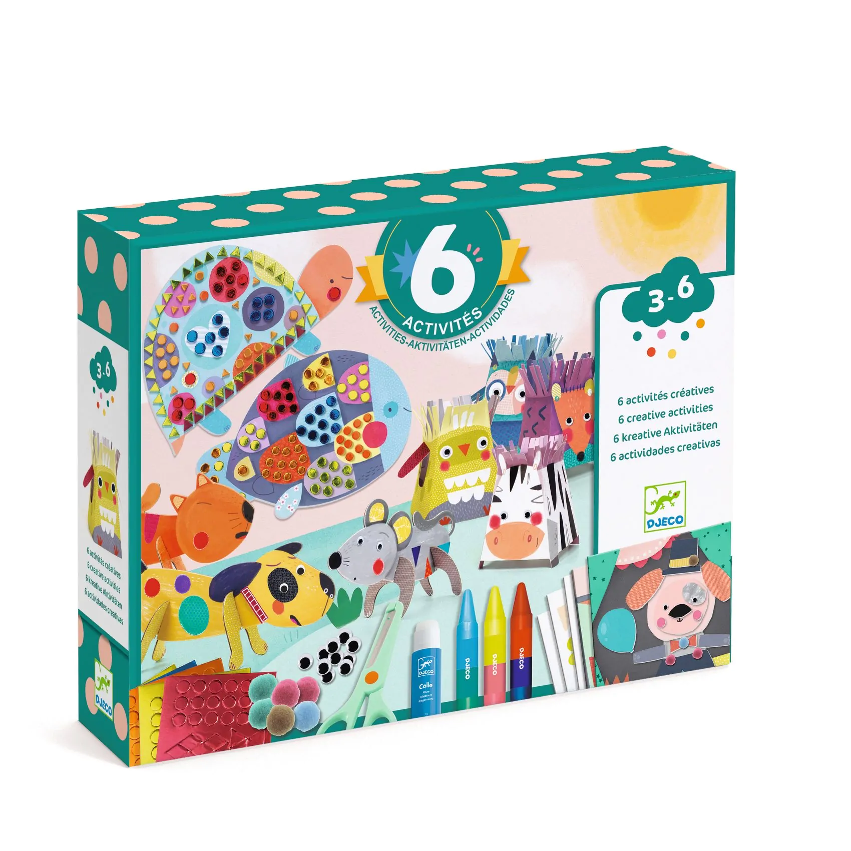 COFFRET MULTI ACTIVITES LES ANIMAUX