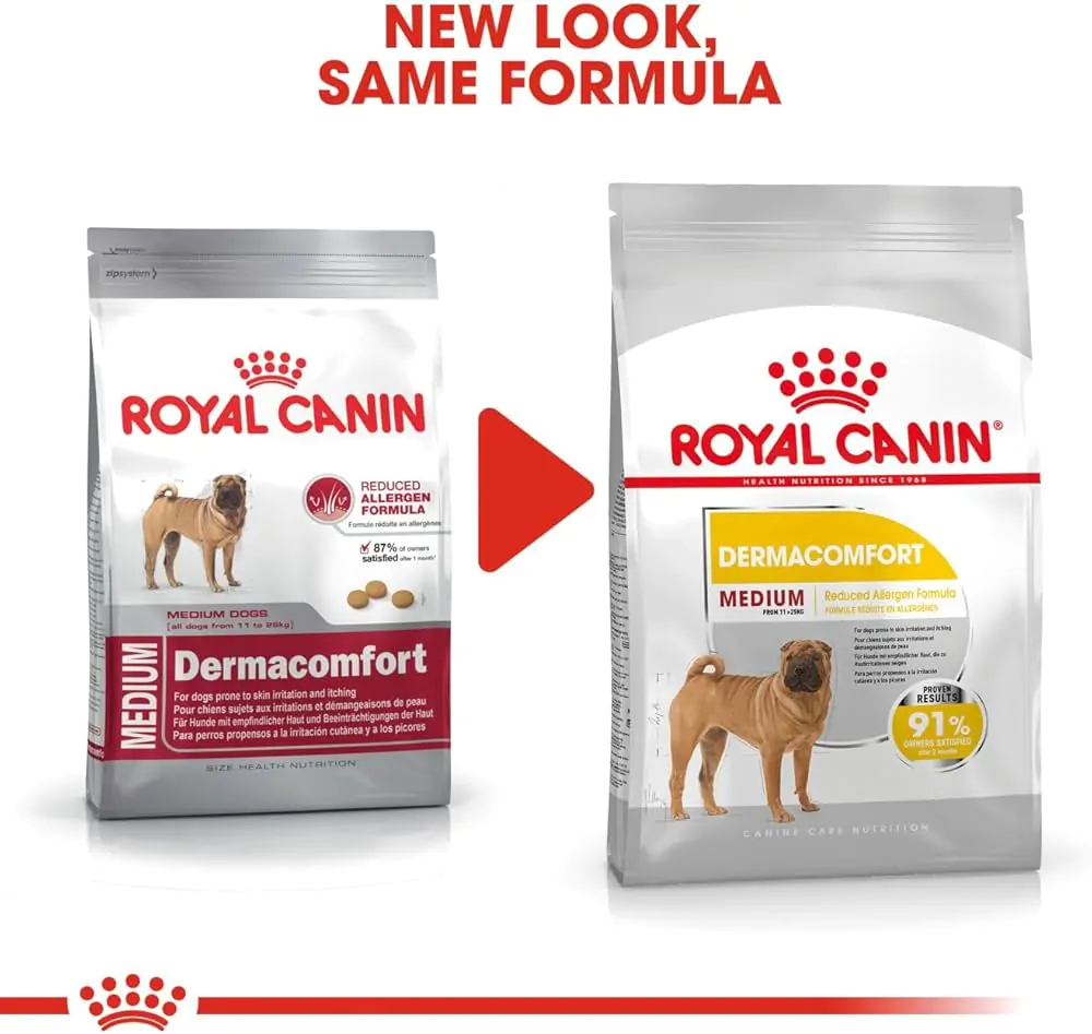 ROYAL CANIN MEDIUM DERMACOMFORT 3KG – Image 2